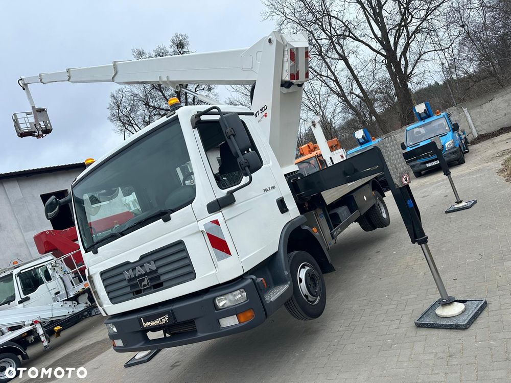 MAN Podnośnik Koszowy Wumag WT300 30Metrów  20m w Bok Zwyżka UDT na Rok! Ogon ! Jak Ruthman GSR Multitel - 4