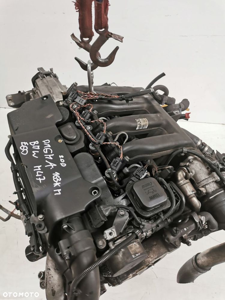 SILNIK KOMPLETNY BMW 3 E90 5 E60 320D 520D 2.0D M47D20 204D4 - 10