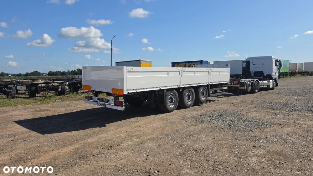 Schmitz Cargobull 52.00zł netto SCHMITZ BUDOWLANKA PRZYCZEPA GÓRNY ZACZEP 3 OSIOWA 8.20m RAMA OCYNK ST. IDEALNY możliwość transportu - 4