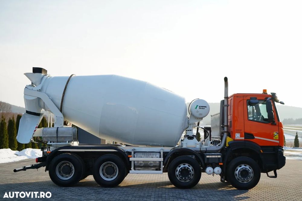 Iveco X-WAY 420 / 8X4 / 9 MIXER CUBIC / SCHWING STETTER / AUTOMAT / EURO 6 - 6