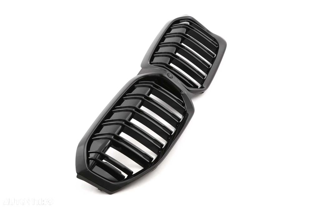 Grila Dubla Grile Nari Duble M BMW G20 G21 2022+ LCI Facelift, Lucios - 3