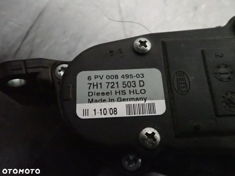 PEDAŁ GAZU VOLKSWAGEN T5 7H1721503D - 5