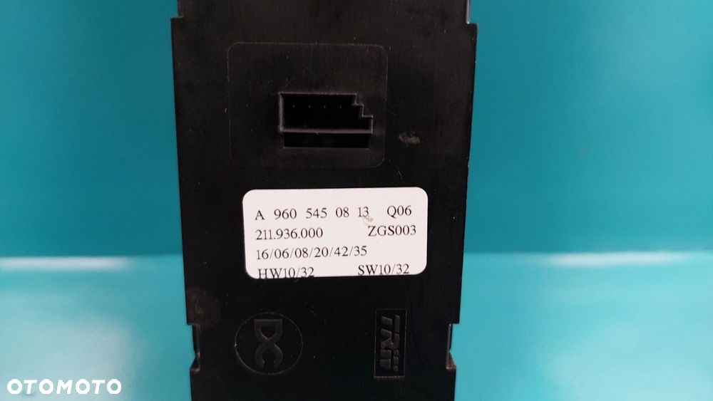 MERCEDES ACTROS MP4 PANEL STEROWNIK PRZEŁĄCZNIK SZYB - 2