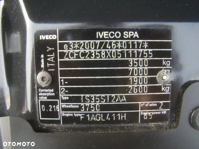 Iveco DAILY 100%PRZEBIEG-POTWIERDZONY - 37