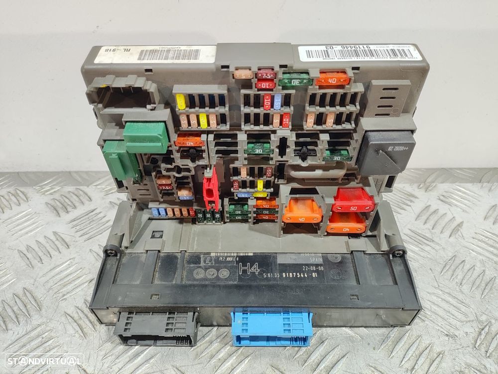 Caixa De Fusiveis Original BMW Serie 1 E81 E82 E87 E88 Serie 3 E90 E91 9119446 - 5
