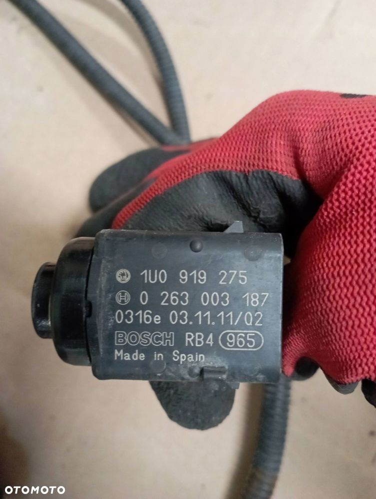 PORSCHE CAYENNE WIĄZKA CZUJNIKI PDC ZDERZAKA PRZÓD 7L5971095A 1U919275 - 3