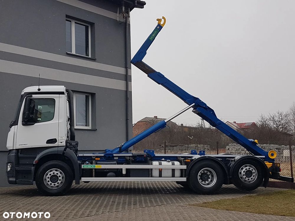 Mercedes-Benz ANTOS ACTROS HAKOWIEC 3 OSIE 6x2 KLIMA HAKOWIEC DO KONTENERÓW - 13
