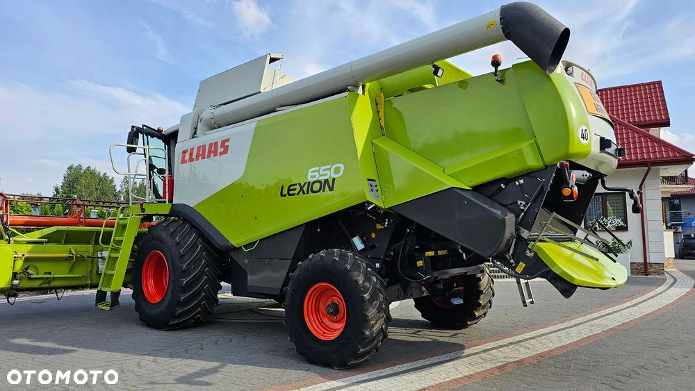 Claas Lexion 650 2011r. V 660   Tucano 560  Kombajn do Zboża  Lexion 660 Tucano 450  Tucano 550 Lexion 550 john T550 jOHN wts - 4