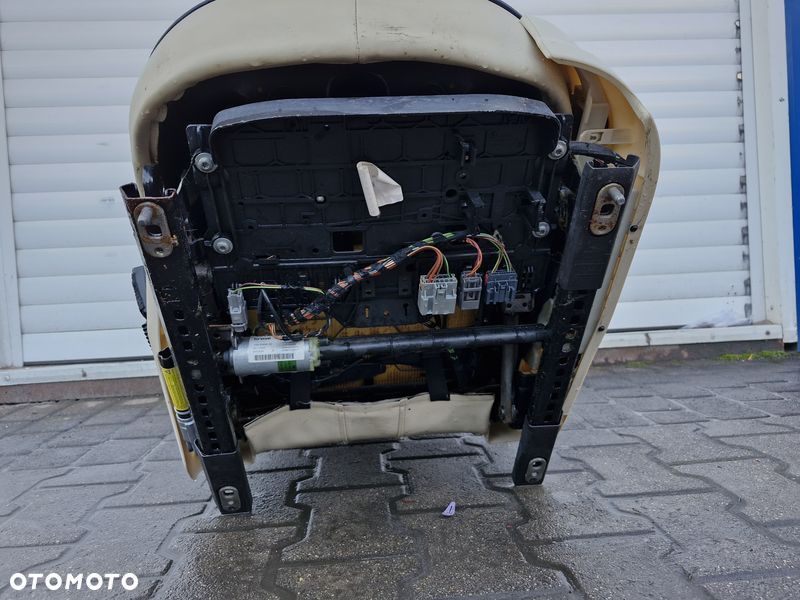 range rover l322 fotel kierowcy lewy przód uk skóra - 12