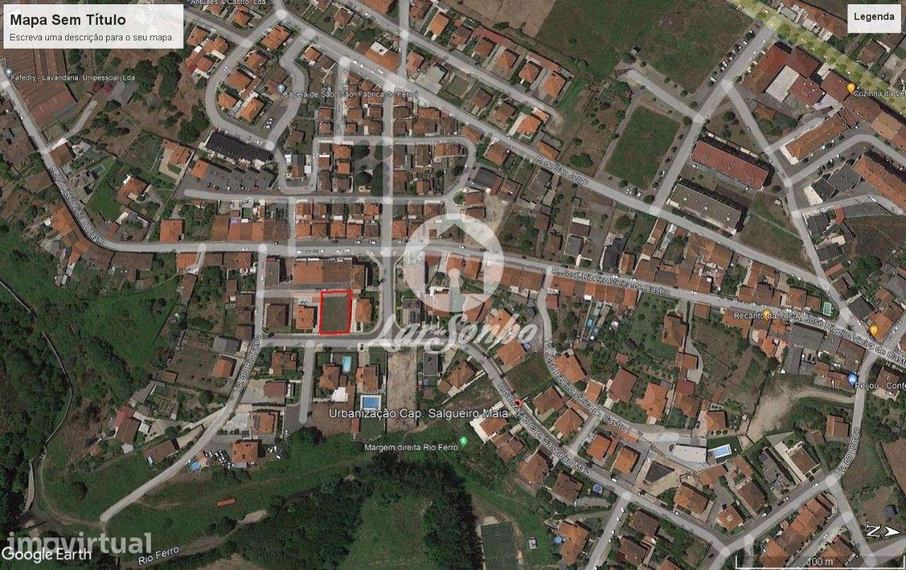 Lote de terreno com 578m2 na cidade de Fafe - Grande imagem: 5/5