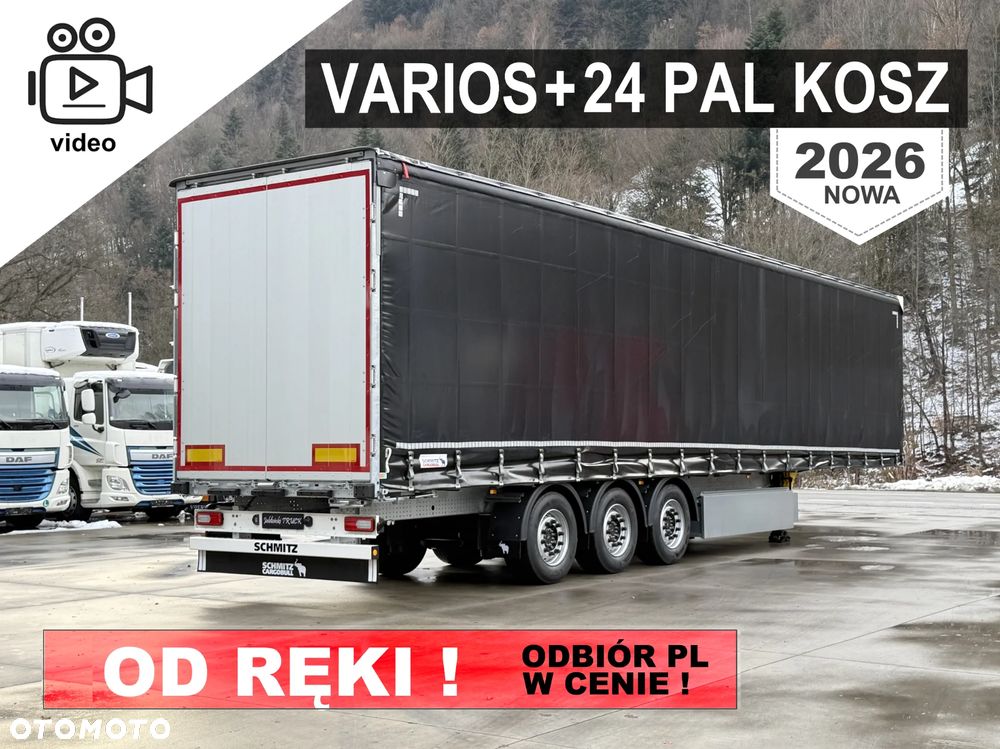 Schmitz Cargobull VARIOS + KOSZ NA 24 PALETY - 1