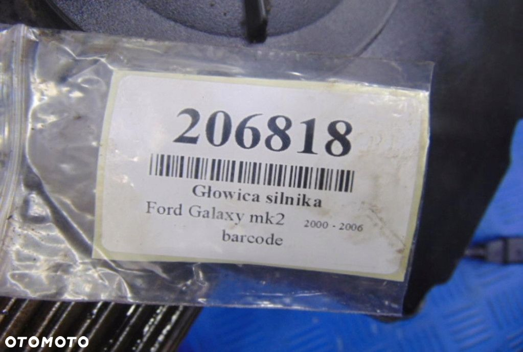 FORD GALAXY MK1 SHARAN ALHAMBRA LIFT 1.9TDI GŁOWICA SILNIKA 038103373R - 13
