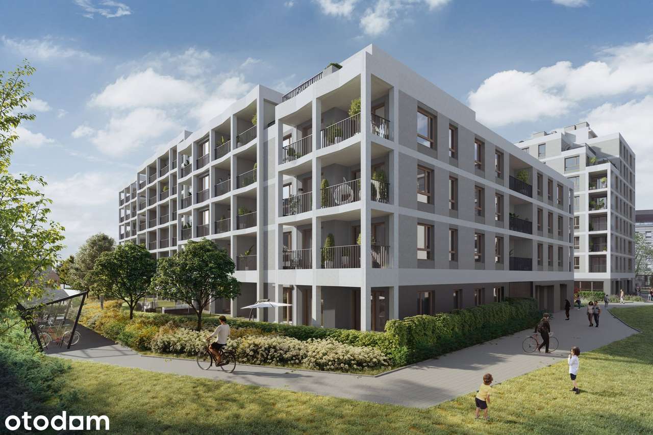 2-pokojowe mieszkanie 42m2 + loggia