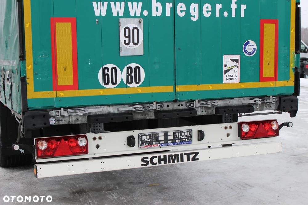 Schmitz Cargobull FIRANKA  /OSIE SCHMITZ /MEGA / DACH PODNOSZONY/ RAMA OCYNK /SERWIS FR / IDEALNY STAN / - 9
