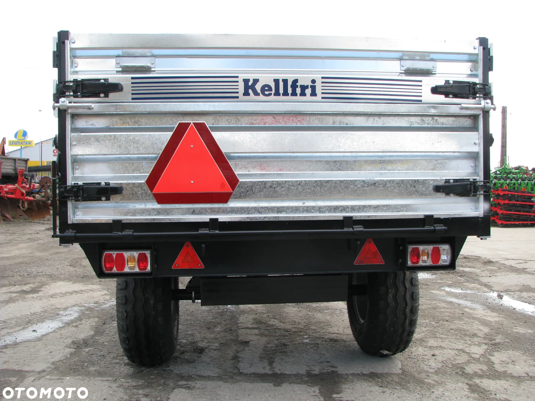 Inny Przyczepa KELLFRI z wywrotem 23-TV6023 5-ton / 23-TV702 7-ton wywrotka - 18