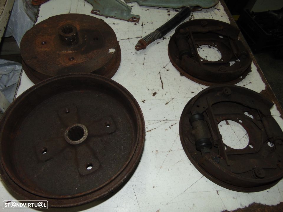 VW carocha cubos das rodas/Molas do capot - 2