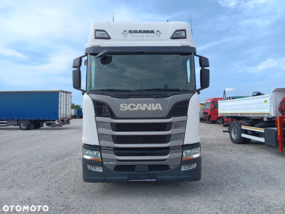Scania R450,Hakowiec Meiller 20/70, Skrętna, Sprowadzona - 3