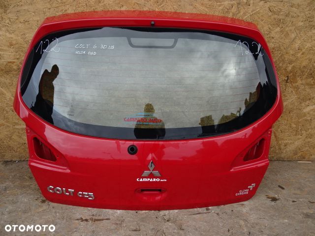 KLAPA TYŁ TYLNA SZYBA BAGAŻNIKA MITSUBISHI COLT VI 04-08 HB 3D LAK:06D NR122 - 2