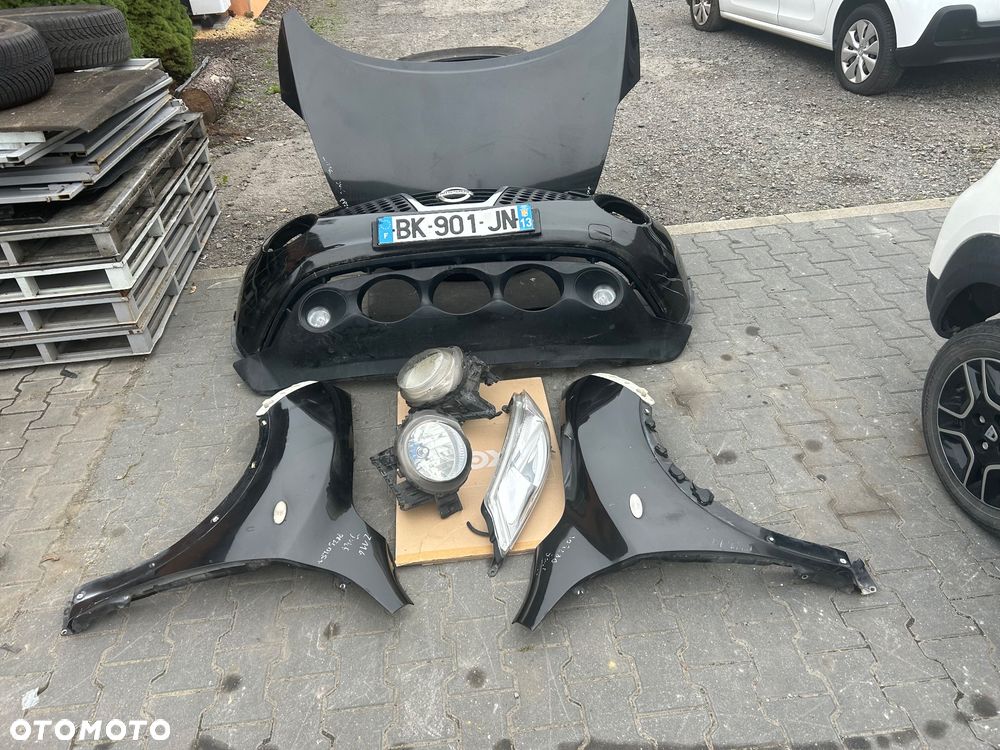 Nissan Juke I 10-14 błotniki lampy pas przedni belki chłodnice - 1