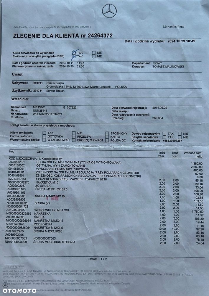 Mercedes-Benz Klasa E - 22