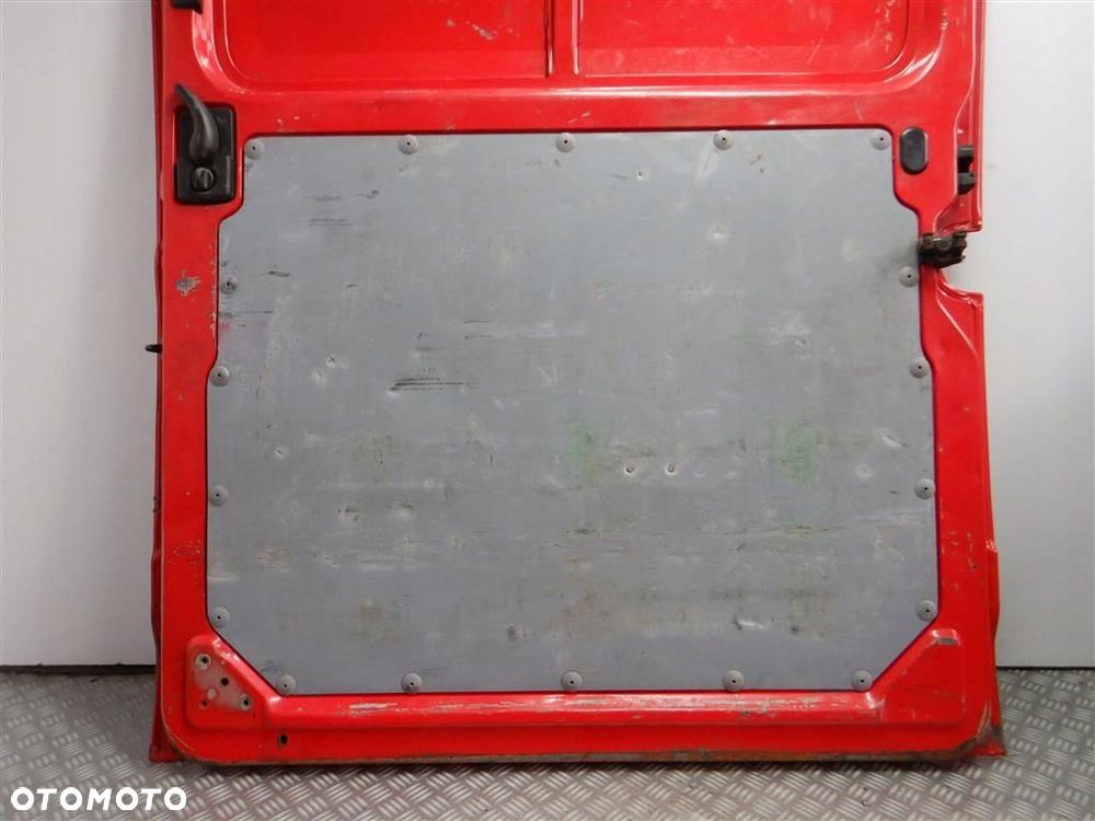 Drzwi przesuwane prawe Opel Movano I 1998-2003 PRZED LIFT CZERWONE - 2