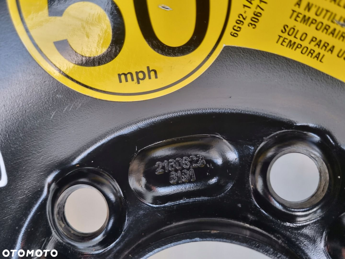 Volvo S40 II V50 C30 KOŁO DOJAZDOWE dojazdówka 125/85 R16 30683913 2160823 - 4