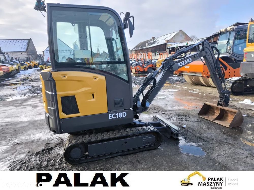 Volvo Mini koparka  VOLVO  EC 18  , 2020 rok