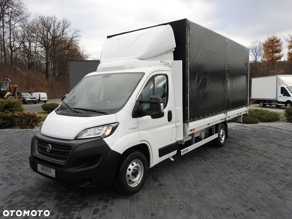 Fiat DUCATO PLANDEKA 10 PALET KLIMATYZACJA PNEUMATYKA  160KM - 19