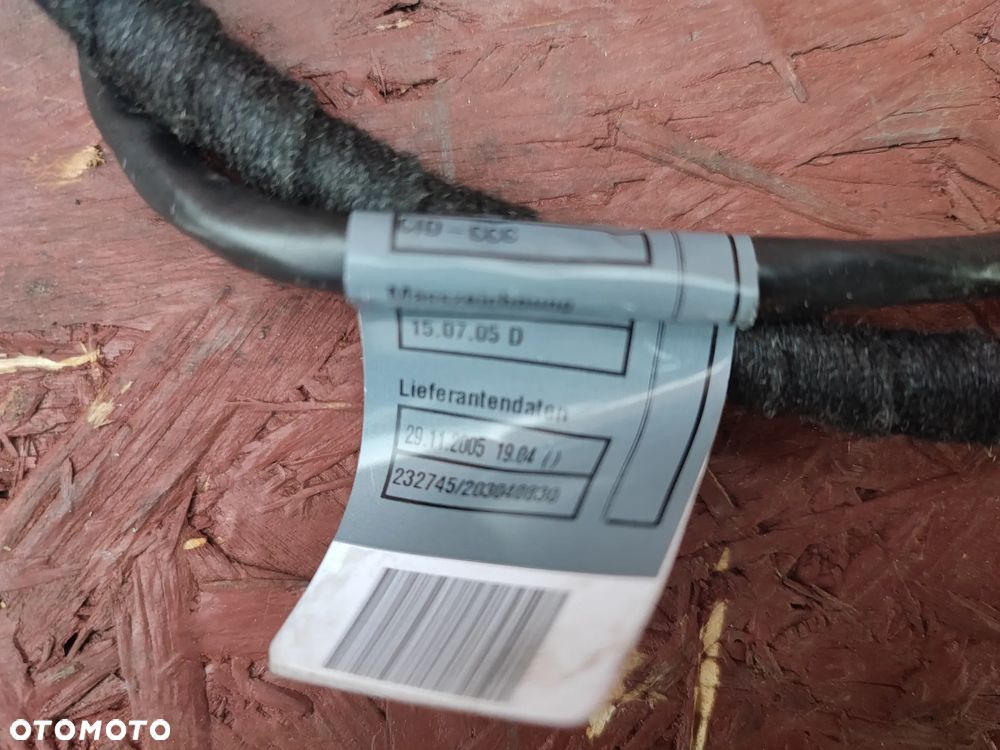 BMW E81 / E82 / E87LCI / E88 / E90 / E90LCI / E91 / E92 / E92LCI ORYGINALNY KABEL NAWIGACJI CCC O NR. 61 12 6 935 686 OEM W BARDZO DOBRYM STANIE - 6