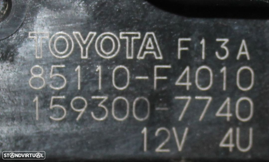 Motor Limpa para Brisas Toyota C-HR de 2018 - 4