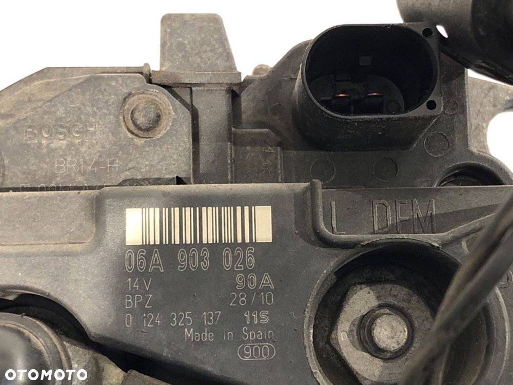 ALTERNATOR  SKODA OCTAVIA I (1U2) 1996 - 2010 1.6 75 kW [102 KM] benzyna 2000 - 2010 06A903026 - 3