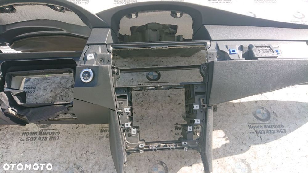 BMW E60 E61 LCI Lifting Deska Rozdzielcza Konsola Oryginalna - 3