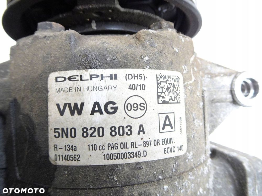 kompresor klimatyzacji volkswagen polo v 6r 1.2 benzyna 5n0820803a - 6