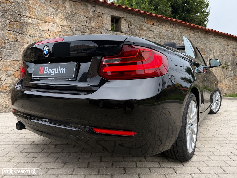BMW 218 d Cabrio Line Sport