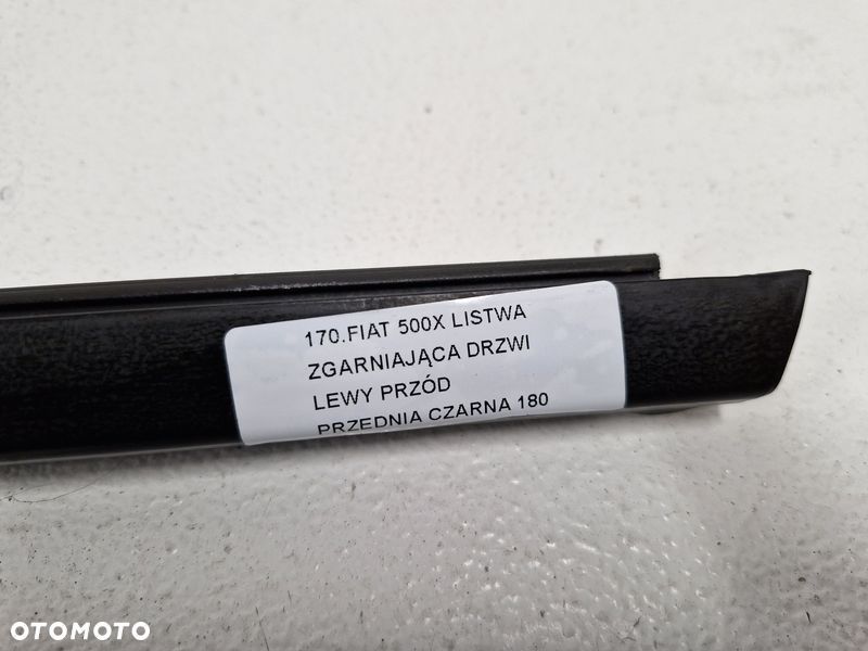 fiat 500x listwa zgarniająca drzwi lewy przód lewa przednia czarna - 5