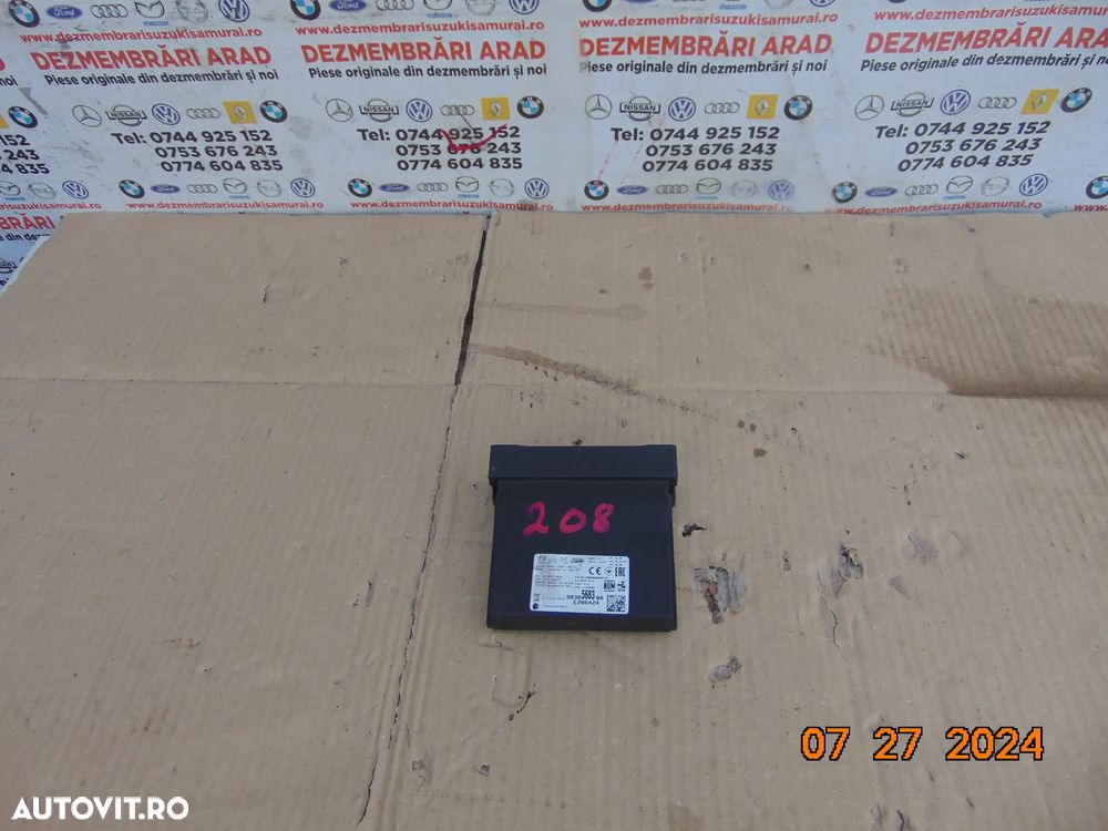 Modul confort Peugeot 208 dupa 2019 Opel corsa f cod 9838568380 - 1
