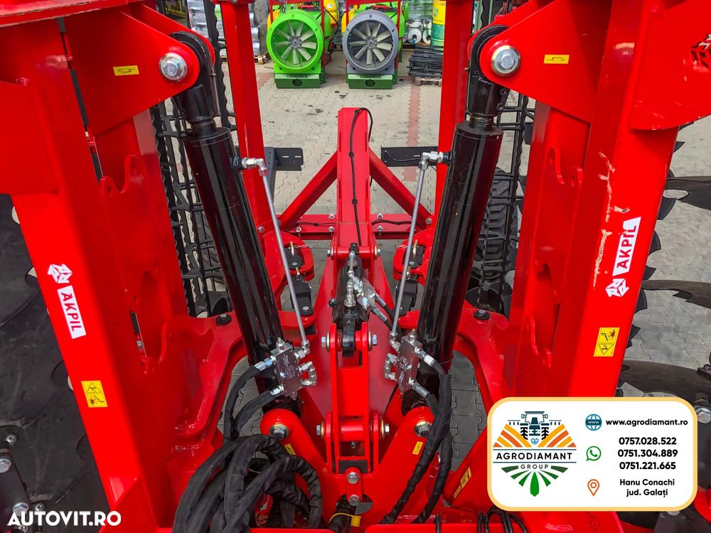 Akpil discuri tractate pliabile hidraulic 4.5 / 5.0 / 5.5 / 6.0m - 7