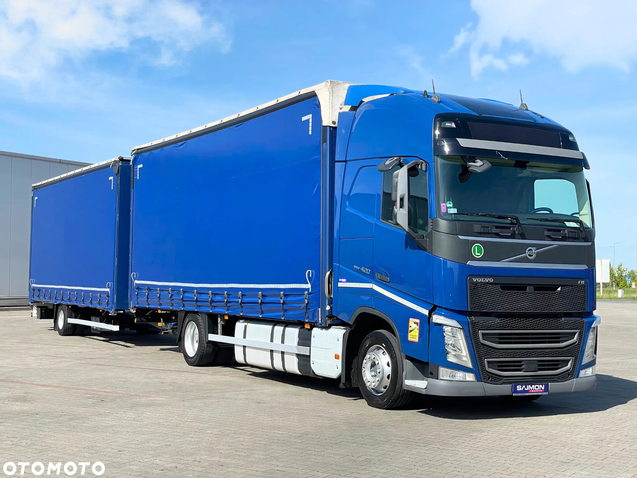 Volvo FH 420 / ZESTAW TANDEM 120M3 / PRZEJAZDOWY / SALON PL - 2