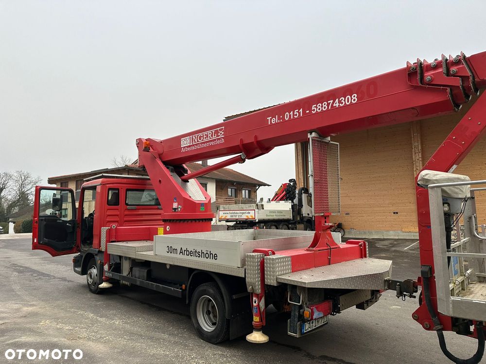 MAN Podnośnik Koszowy Wumag WT300 30Metrów  20m w Bok Zwyżka UDT na Rok! Ogon ! Jak Ruthman GSR Multitel - 2