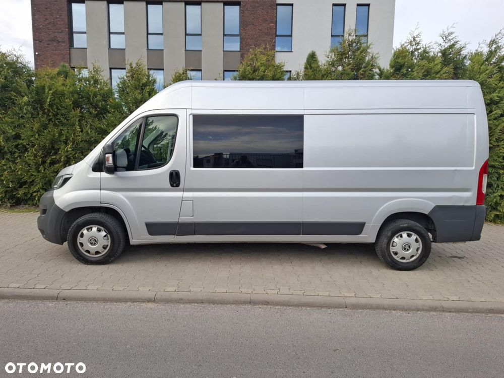 Peugeot BOXER 2.2 150 KM L3 H2 BRYGADÓWKA 7 OSÓB LEDY KLIMA TEMPOMAT HAK - 3