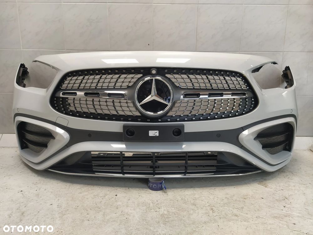 MERCEDES GLA H247 AMG LIFT 23- ZDERZAK PRZÓD PRZEDNI GRILL ZANCZEK GWIAZDA 6XPDC KRATKI ORYGINAŁ - 2