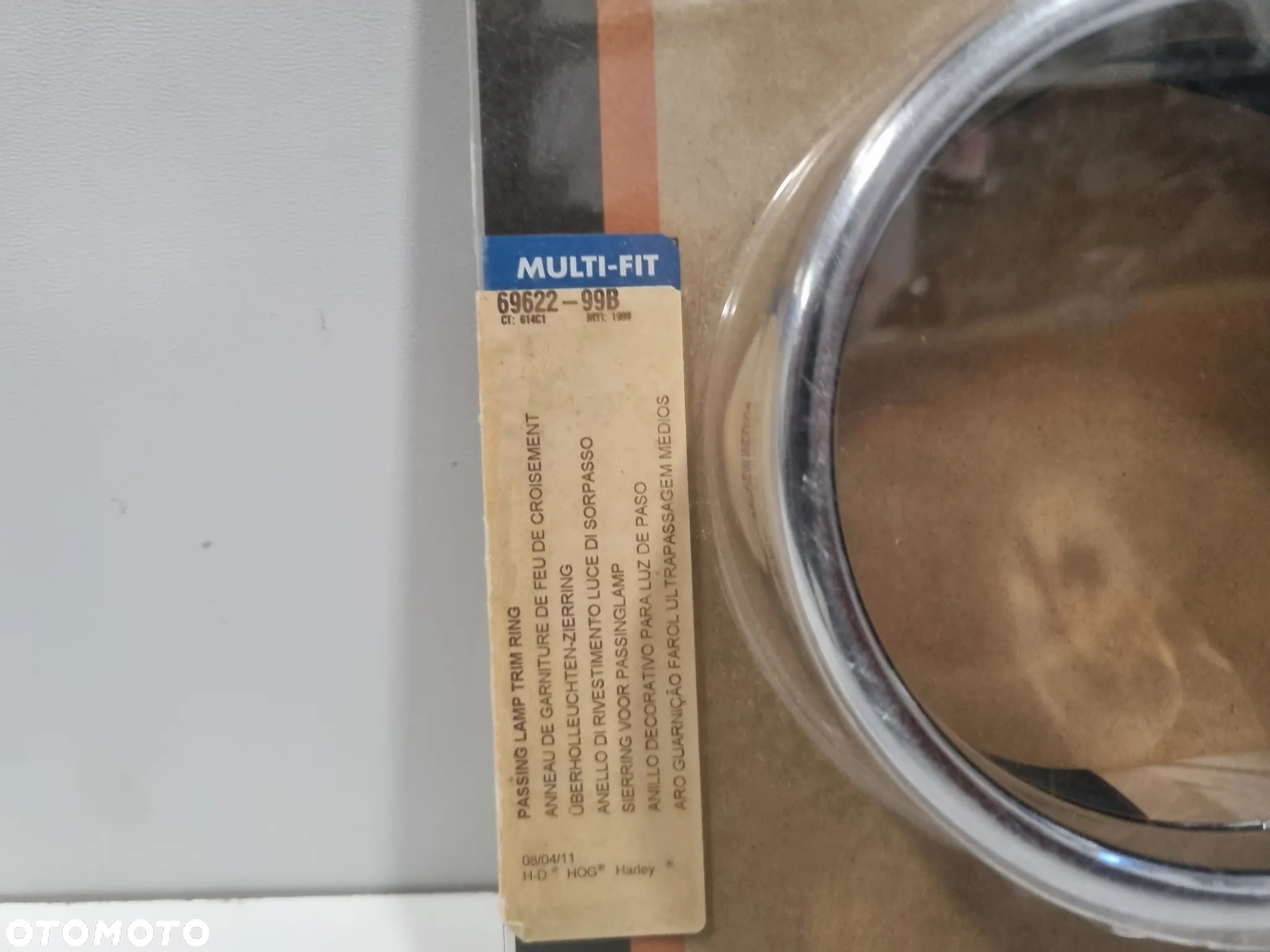 Harley Davidson  Softail Touring ramka Okular Halogen halogenów halogenu 69622-99b - 4
