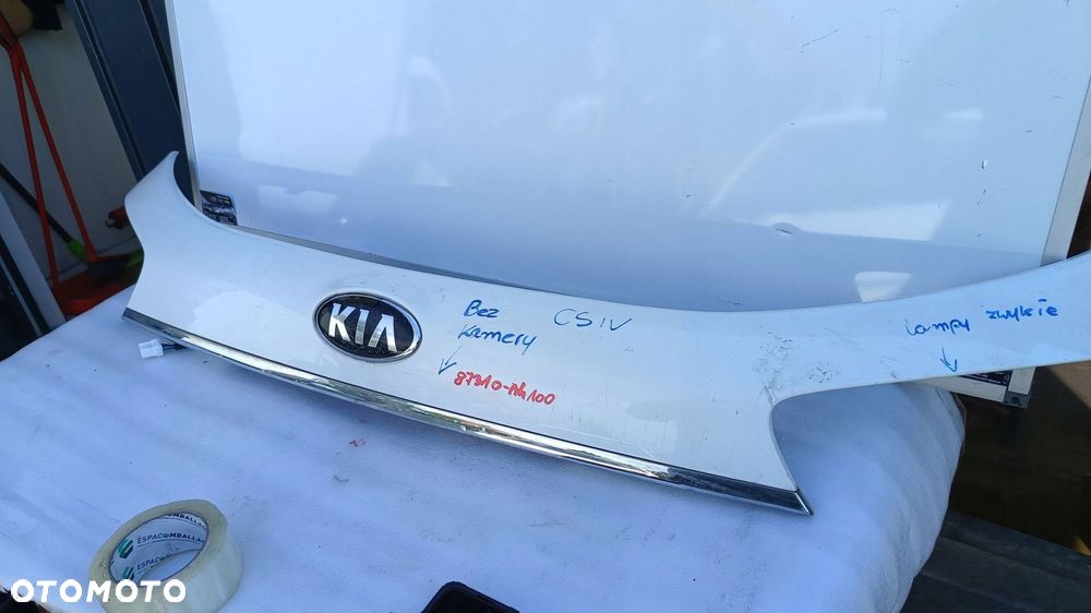 kia carens iv blenda listwa klapy 87310-a4100 2013r - 4