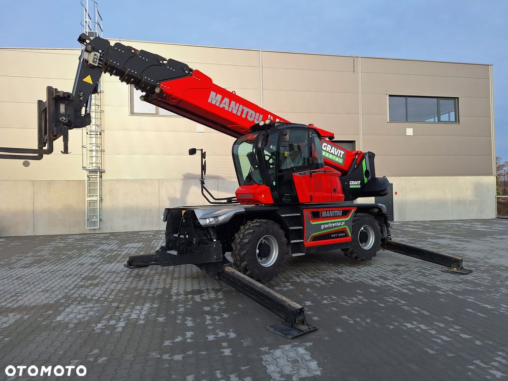 Manitou ładowarka obrotowa teleskopowa MRT 3060 Vision + - 2