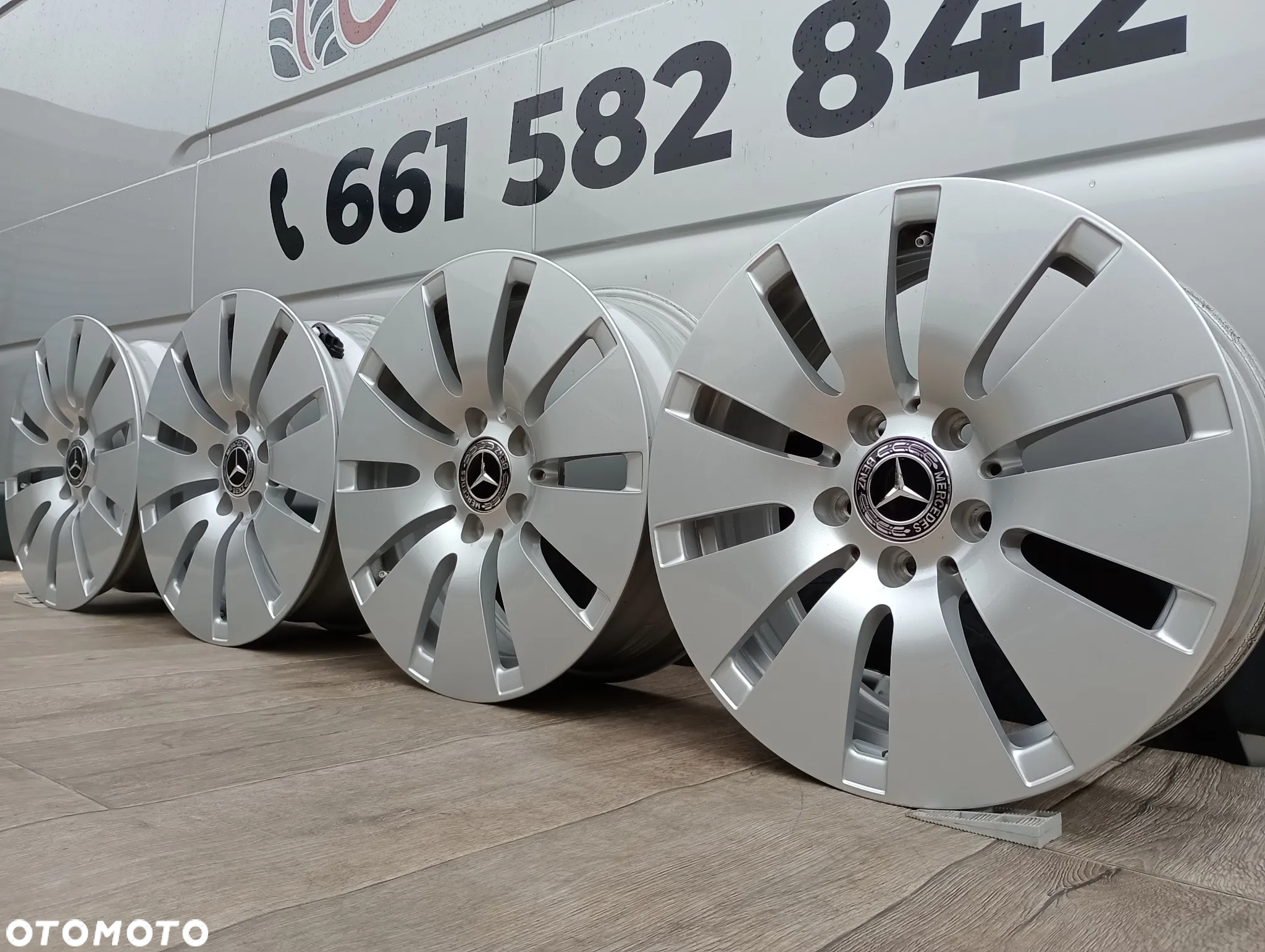 FELGI ALUMINIOWE 5x112 R16 6,5J ET38 TPMS MERCEDES CLA CLK GLA KLASA A B C E SLC - 4