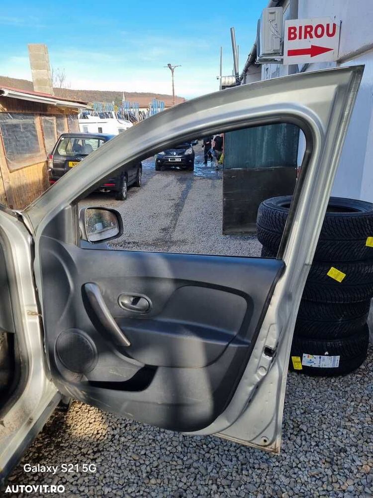 Usa Dreapta Fata Dacia Sandero 2 Stepway 2012 - 2016 SUV 4 Usi PLATINUM SILVER Ted69 ... - 2