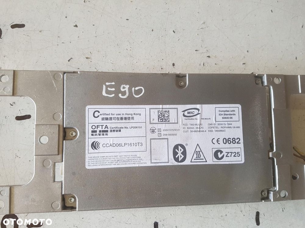 BMW E90 E91 LIFT MODUŁ TELEFONU BLUETOOTH - 3