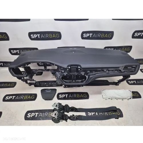 FORD KUGA MK3 DESKA ROZDZIELCZA NITKA VIGNALE KONSOLA KOKPIT PULPIT PODUSZKI AIRBAG AIR BAG PASY KIT SET - 1
