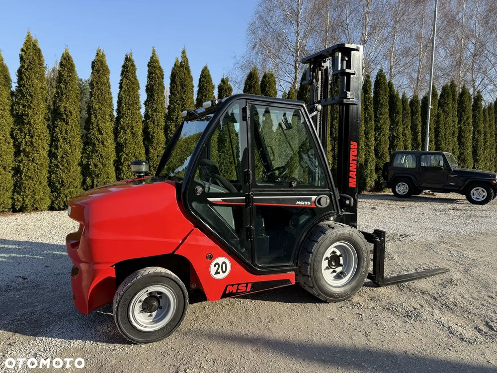 Manitou MSI 35 MSI35 / PIĘKNY / 2020 ROK! / TYLKO 1890 MTH / ORYGINAŁ / Z NIEMIEC / DIESEL / UDŹWIG 3,5T / 30 MSI30 35D AUSA LINDE - 8