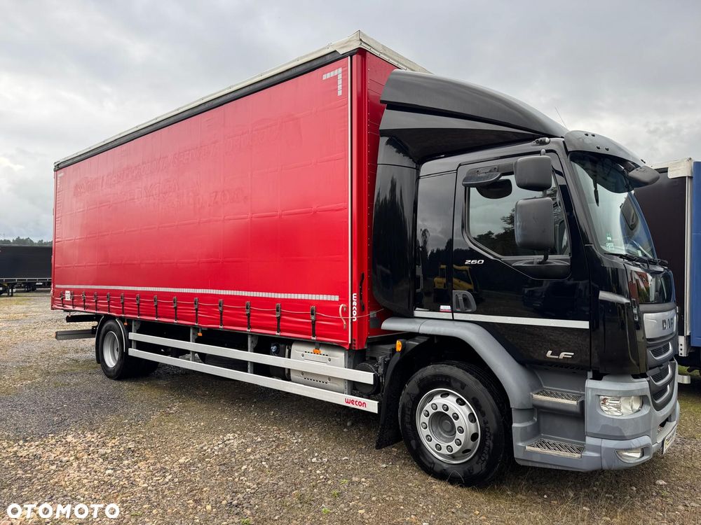 DAF LF 18.260‼️Skrzynia 20 palet‼️8.1 dł Firanka 2 strony‼️Tył drzwi I właściciel‼️ - 20